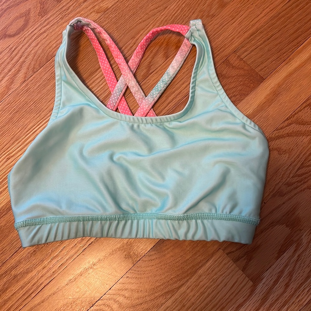Varsity Spirit Fashion Sublimated strappy sports bra Medium